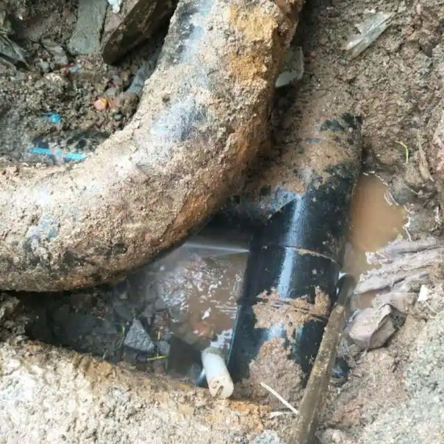 PE管道漏水检测及维修6