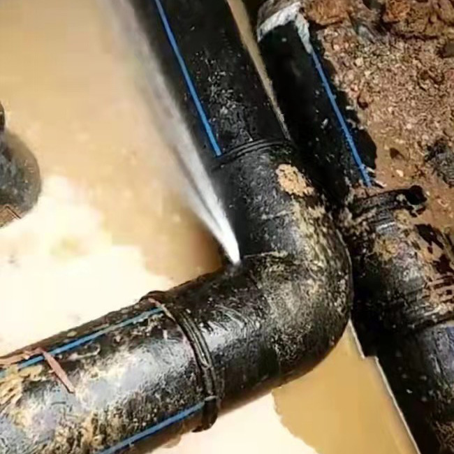 PE管道漏水检测及维修9